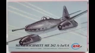 1/72 MPM Messerschmitt ME 262 A-1/U4 kit 72019