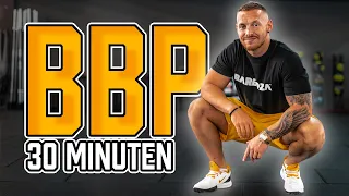 BAUCH BEINE PO zum Zuhause mitmachen | 30 Minuten LIVE Home Workout mit Coach Stef