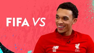 Trent reacts to having WORSE crossing than Robertson! | Trent Alexander-Arnold vs FIFA 20