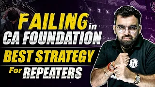 CA Foundation Best Strategy for Repeaters  || CA Foundation Motivation || CA Wallah by PW