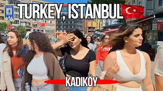 TURKEY🇹🇷ISTANBUL. Amazing 10 Minutes Walking Tour in The Kadikoy. Istanbul Walking Tour 4K