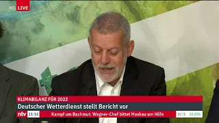 LIVE: Klima-Pressekonferenz des Deutschen Wetterdienstes