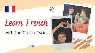 Max and Charlie Carver (Twins) speak French !