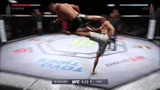 EA Sports UFC 2 Kick Off The Cage KO