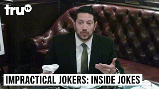 Impractical Jokers: Inside Jokes - Sal Pulls a Knife in a Business Lunch | truTV