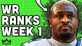 2022 Fantasy Football - Week 1 Wide Receiver Rankings