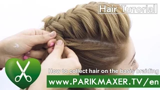 Braided Updo Hairstyle parikmaxer tv USA