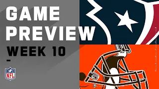Houston Texans vs. Cleveland Browns | NFL Week 10 Game Preview