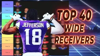 Top 40 Wide Receiver Rankings & Tiers | Fantasy Football 2023 | Cooper Kupp Update