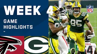 Falcons vs. Packers Week 4 Highlights | NFL 2020