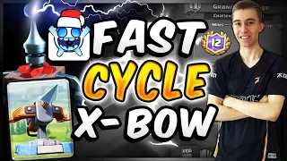 CURRENT BEST XBOW DECK! 2.9 ELIXIR FAST CYCLE DECK — Clash Royale