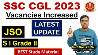SSC CGL 2023 - VACANCY INCREASED - Latest Update - #ssccgl #statistics_jso_course #ssccgl2023