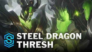 Steel Dragon Thresh Skin Spotlight - League of Legends