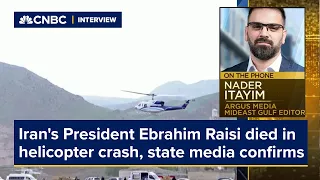 Iran's President Ebrahim Raisi died in helicopter crash, state media confirms