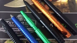 Tactical and Survival Pens from Schrade: Everyday Carry, Self Defense