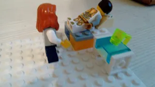 Как я встаю в школу Лего анимация