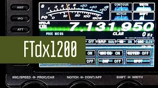 Yaesu FTdx1200 КВ стационарный трансивер с DSP. Обзор. Радиосвязь на КВ. Радиолюбители.