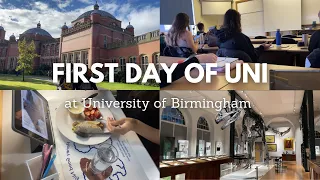 Uni vlog เรียนต่ออังกฤษ #006 | เปิดเทอมวันแรก 📚🦖 ที่ University of Birmingham