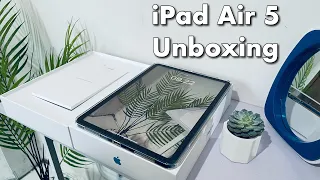  iPad Air 5 unboxing + accessories | asmr ✨