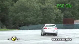 Euro NCAP | Peugeot 308 | 2013 | ESC test