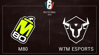 M80 vs W7M @Map1 | Playoff | Six Invitational 2023 | 13 February 2023