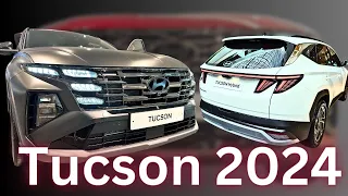 Tucson 2024 Facelift. Different trims and the stylish N line | Quick walk around