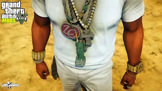 How to install FREE CHAINS & JEWLERY for GTA V!! GTA 5 MODS