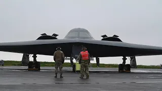 131st & 509th Bomb Wing - B-2 Spirit Stealth Bomber - Iceland