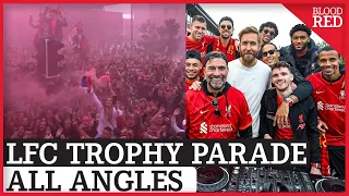 Liverpool Trophy Parade | Every ANGLE | LFC Players, Jurgen Klopp, Calvin Harris & Fans Celebrate