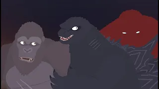 Godzilla and Kong meets the Skar King