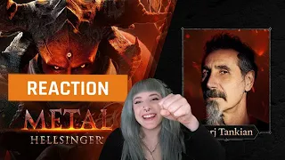 My reaction to Metal Hellslinger Official Serj Tankian Trailer | GAMEDAME REACTS