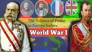 The Balance of Power in Europe before World war 1 -  || प्रथम विश्वयुद्ध से पहले यूरोप की स्थिति