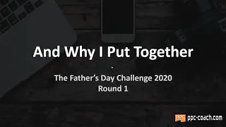 PPC Coach - Father's Day 2020 Live Webinar Replay