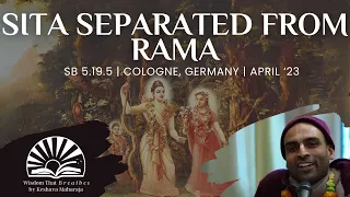 Sita Separated From Rama | SB 5.19.5 | Cologne, Germany | Svayam Bhagavan Keshava Maharaja