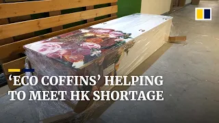 Hong Kong turns to ‘eco-coffins’ as city runs out of traditional caskets amid Covid-19 wave