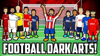 👿FOOTBALL DARK ARTS CHALLENGE!👿 Part 1 Feat Suarez Ronaldo Messi Haaland Mbappe (Frontmen 3.4)