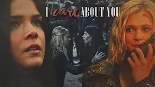 Clarke & Octavia | I care about you