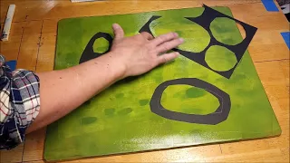 More Large Format Gelli Printing