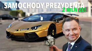 NAJDROŻSZE SAMOCHODY PREZYDENTA ANDRZEJA DUDY?🏎 #samochodyprezydenta