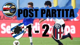 SAMPDORIA VS BOLOGNA 1-2: Post Partita