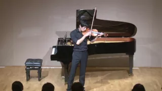 Bach: Sonata for Solo Violin No. 1 in G minor - all movements
