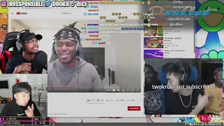 ImDontai Reacts To Ricegums Response To KSI