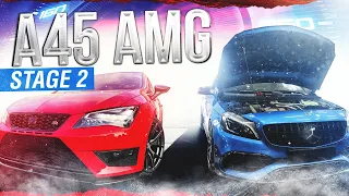 Mercedes A45 AMG стал быстрее? Доработки Stage 2