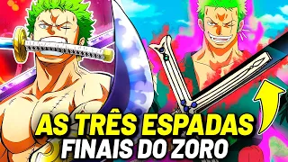 TODAS AS LENDÁRIAS ESPADAS QUE O ZORO JÁ POSSUIU E QUAIS SERÃO AS SUAS ÚLTIMAS 3 ESPADAS | ONE PIECE