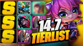 BEST TFT Comps for Patch 14.7b | Teamfight Tactics Guide | Tier List