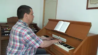 I've Anchored In Jesus - Organist Bujor Florin Lucian playing on Lindholm Reed Organ