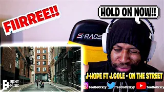 THIS WAS A DOPE COLLAB!!! j-hope 'on the street (with J. Cole)' Official MV (REACTION)