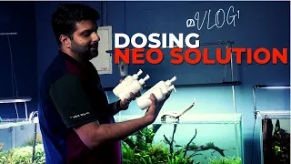Switching to new nutrients for the green aquascape I MVLOG 1