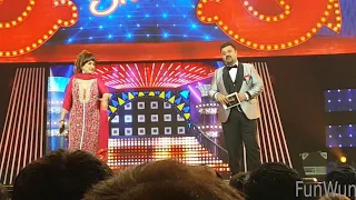 Most Entertaining Comic Performance | Bushra Ansari and Ahmed Ali Butt | Kashmir 6th HUM Awards 2018