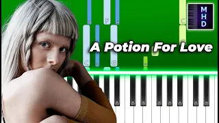 AURORA - A Potion For Love - Piano Tutorial